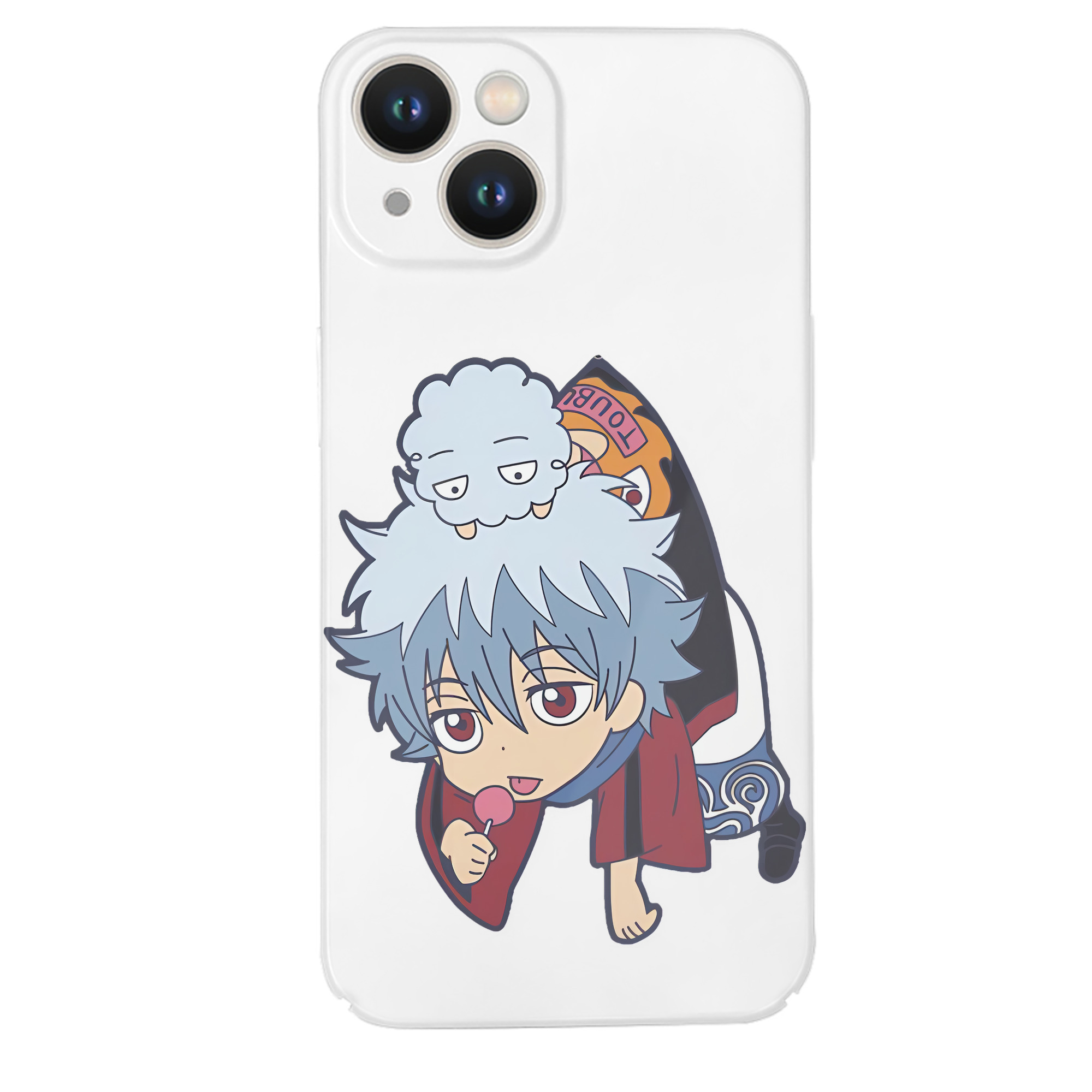 （画像用） ぎんたま 坂田銀時（さかたぎんとき） 神楽 志村新八（しむら しんぱち） GINTAMA Sakata Gintoki Kagura Shimura Shinpachi 【iPhone 14シリーズ対応】ハードケース